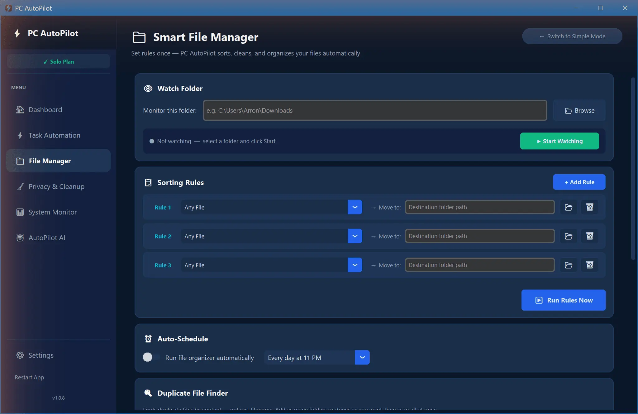 Screenshot 3 of PC AutoPilot