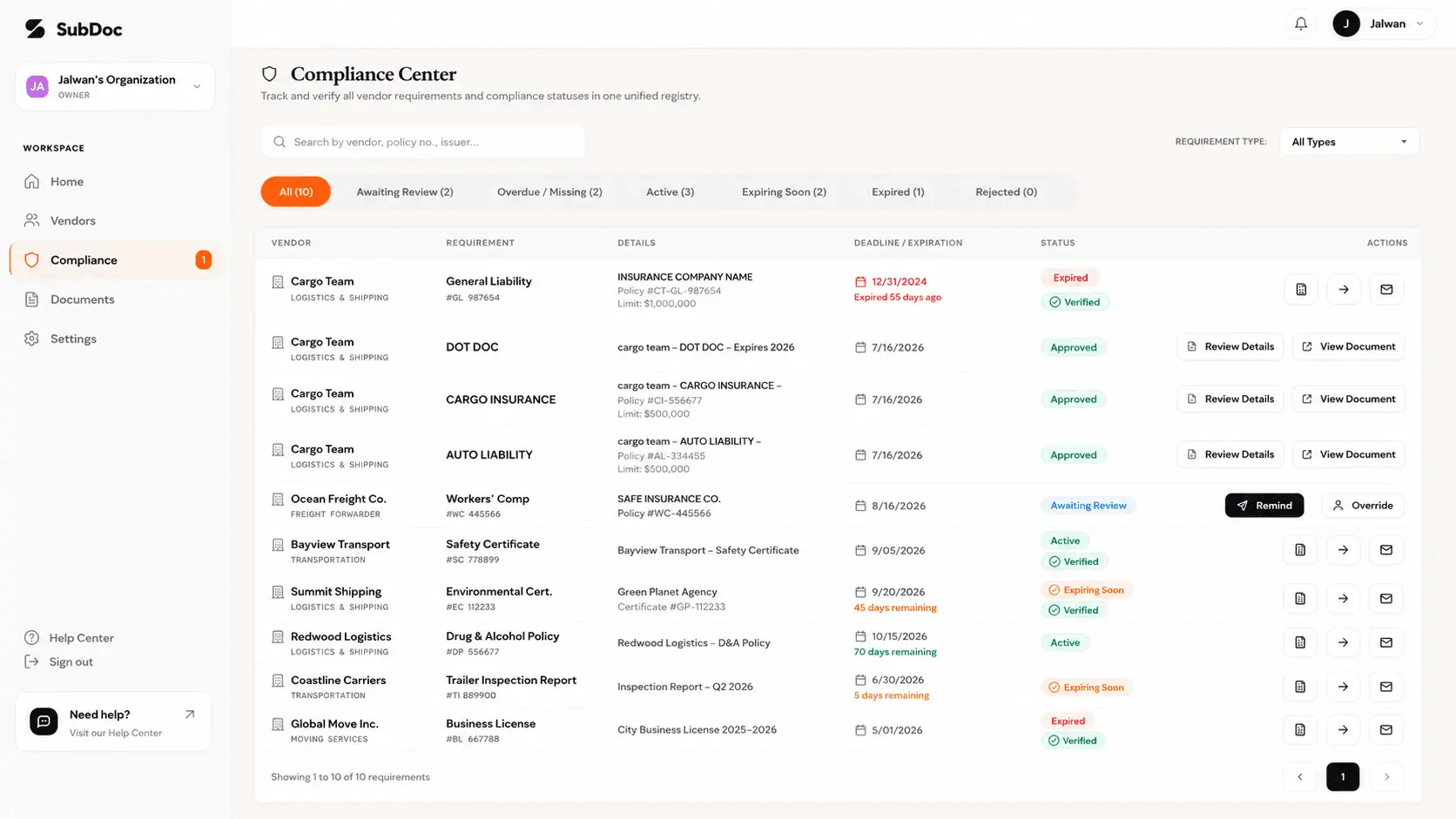 Screenshot 2 of SubDoc