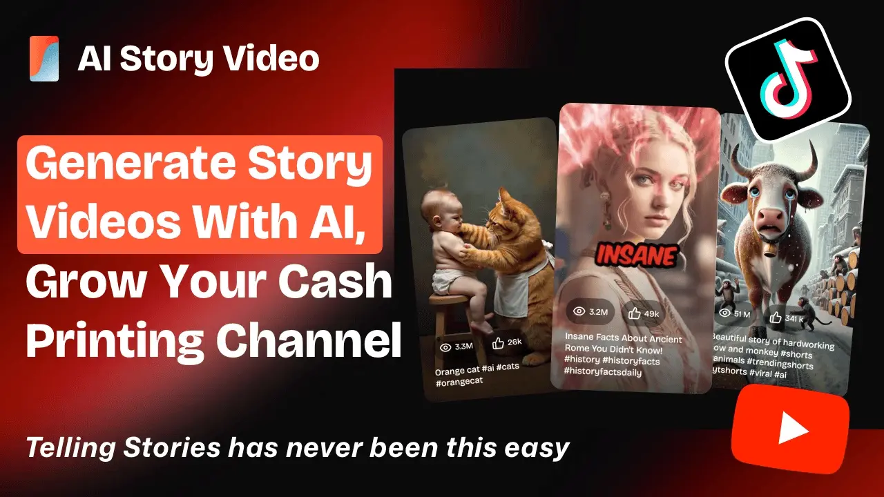 Screenshot 1 of AI Story Video Generator