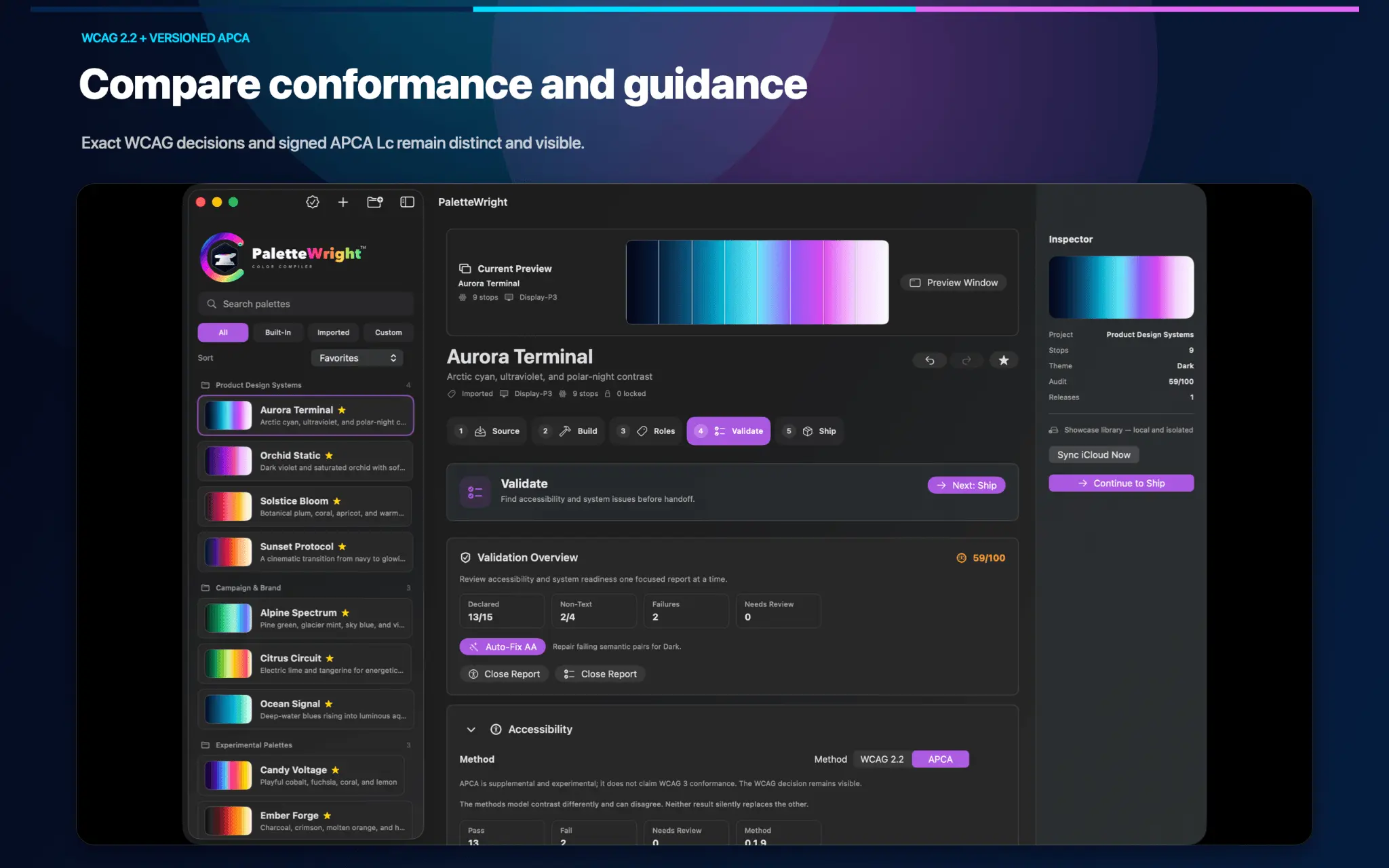 Screenshot 3 of PaletteWright™