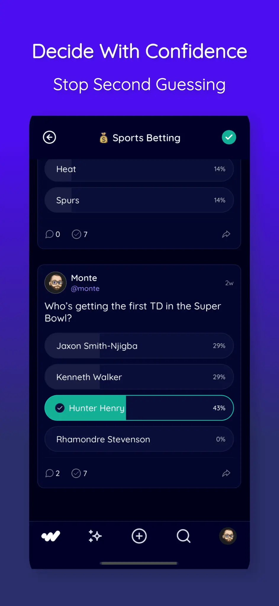 Screenshot 3 of Whicha Polling App