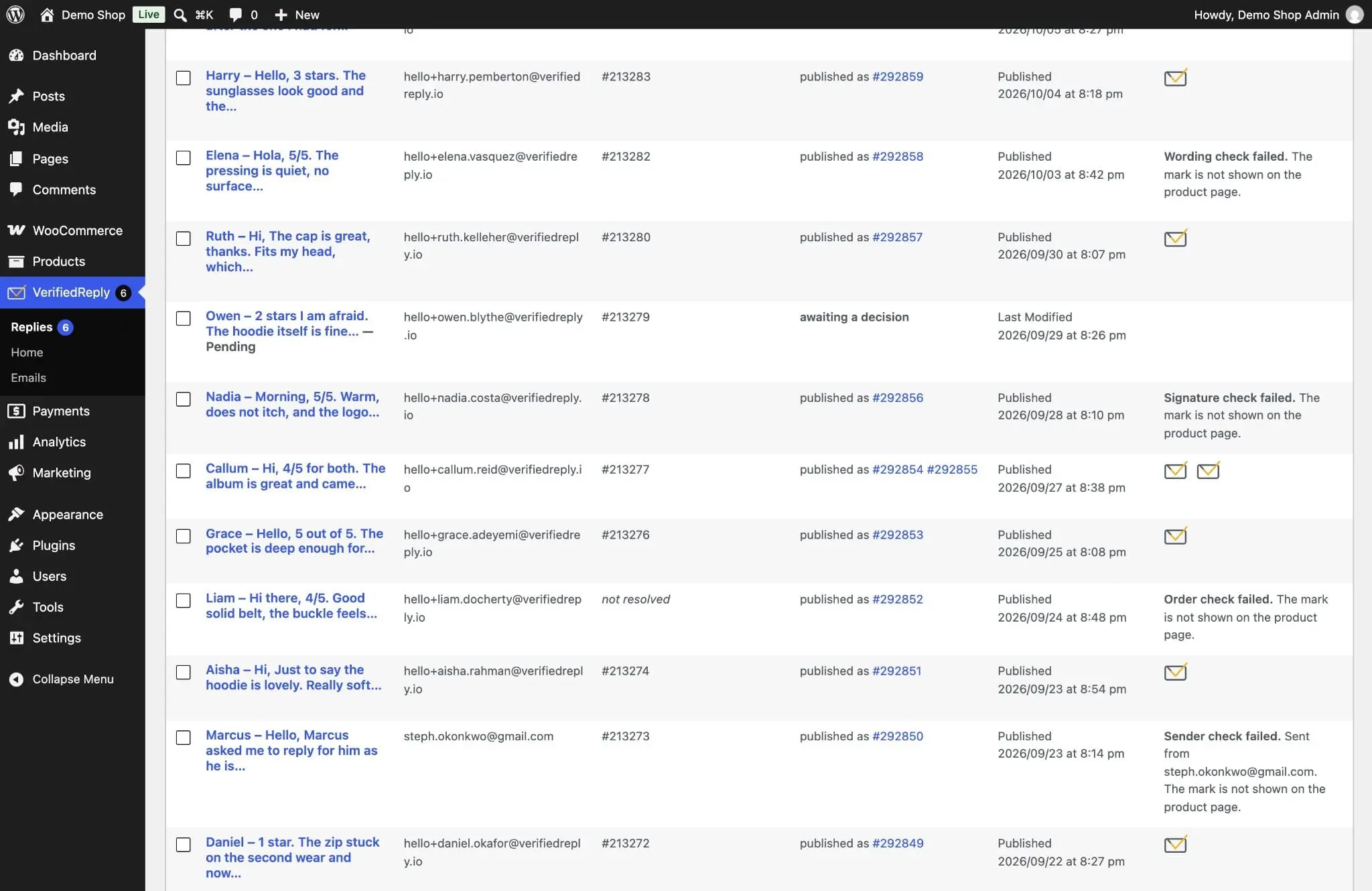 Screenshot 4 of VerifiedReply - Reviews from Replies