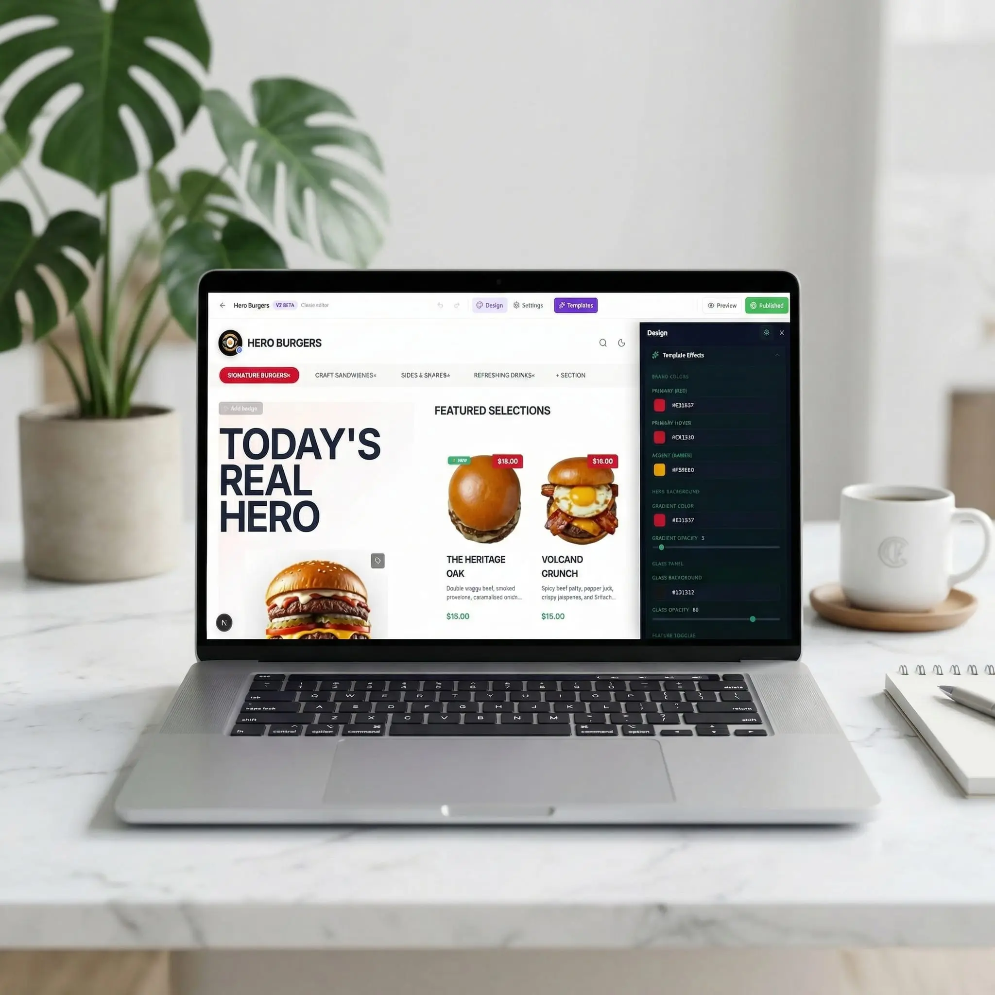 Screenshot 4 of MenuHoster