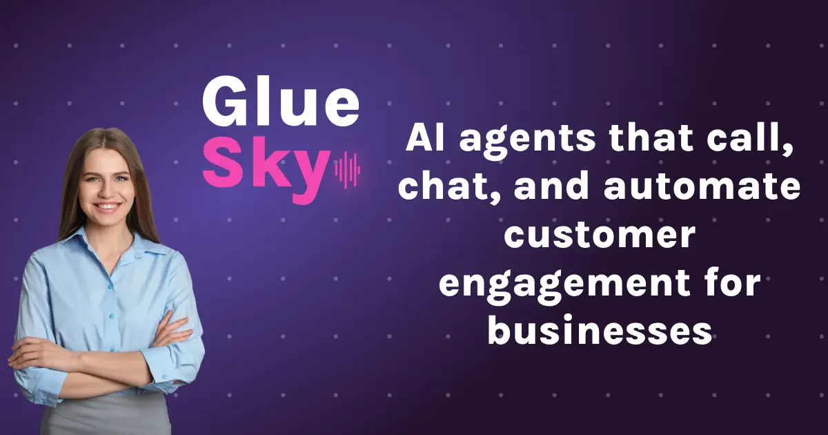 Screenshot 1 of Glue Sky AI CRM