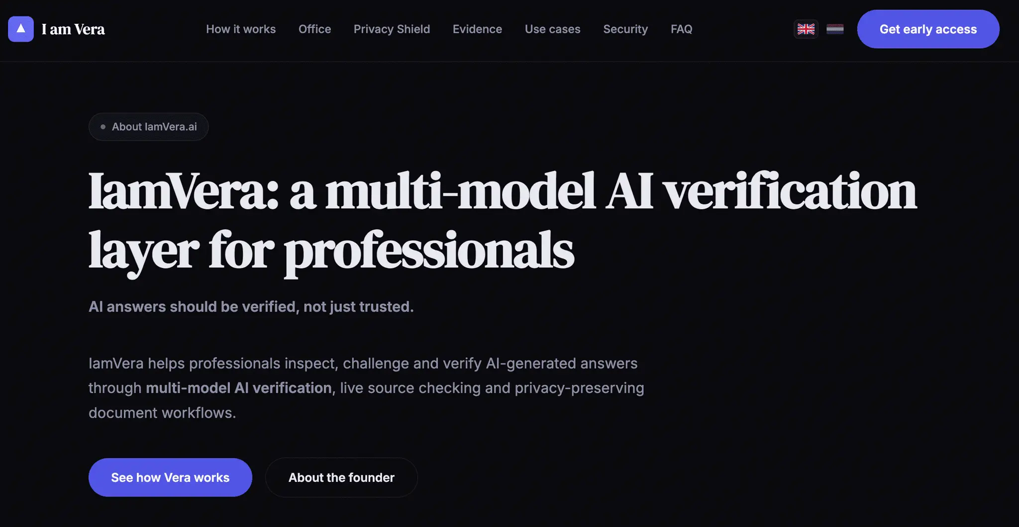 Screenshot 1 of IamVera