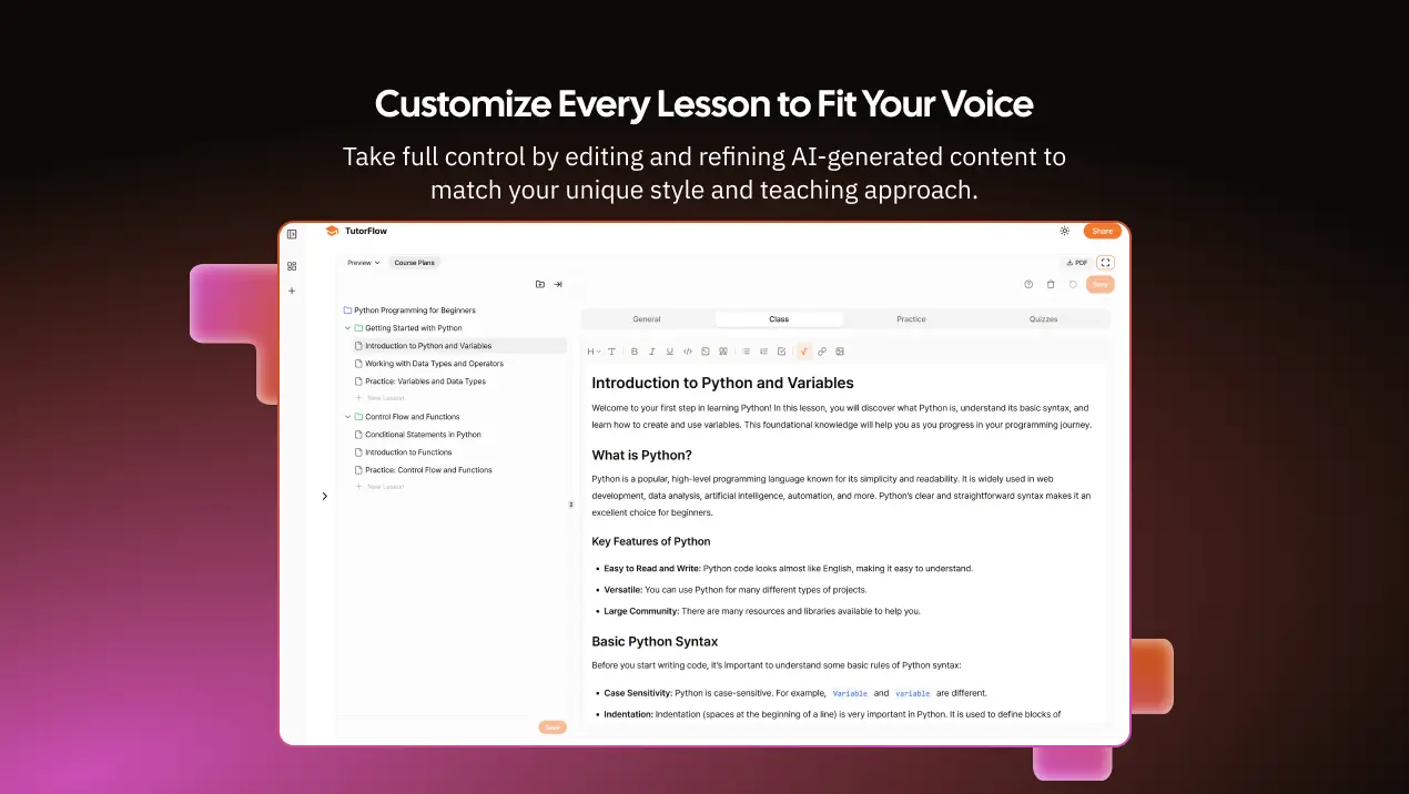 Screenshot 3 of TutorFlow