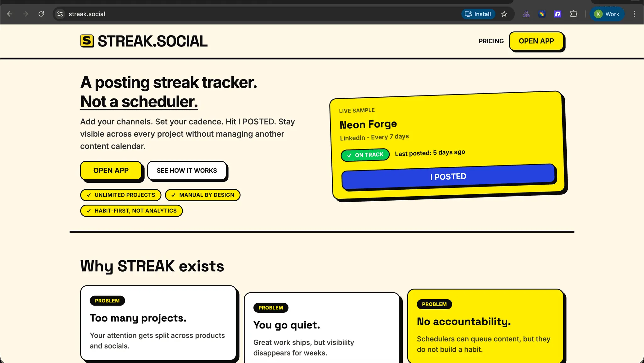 Screenshot 2 of STREAK.SOCIAL