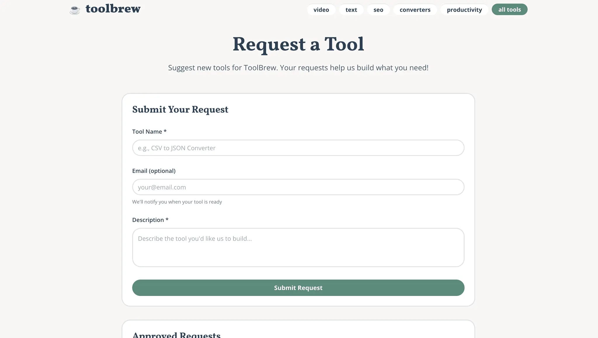 Screenshot 1 of ToolBrew - Free Online Tools