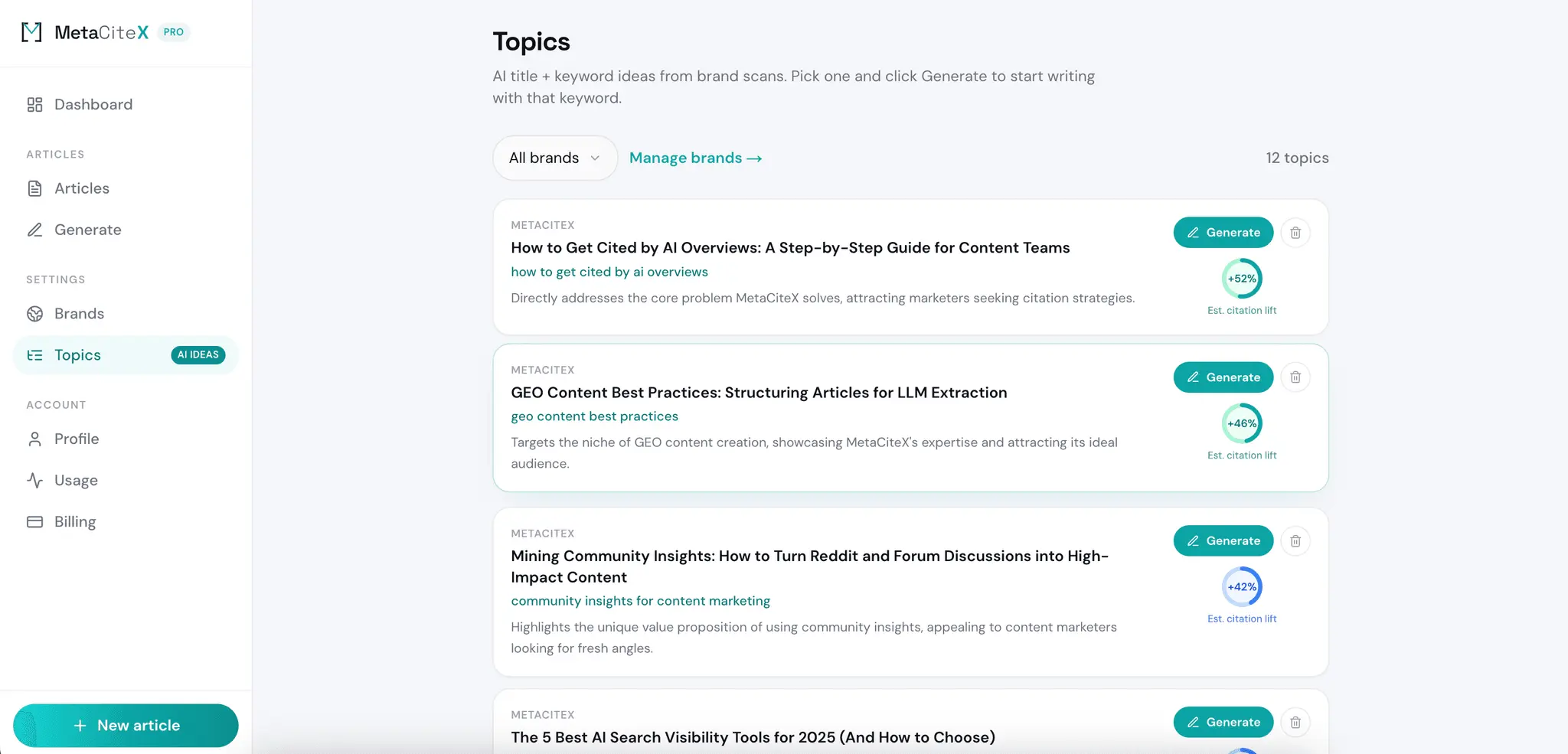 Screenshot 4 of MetaCiteX