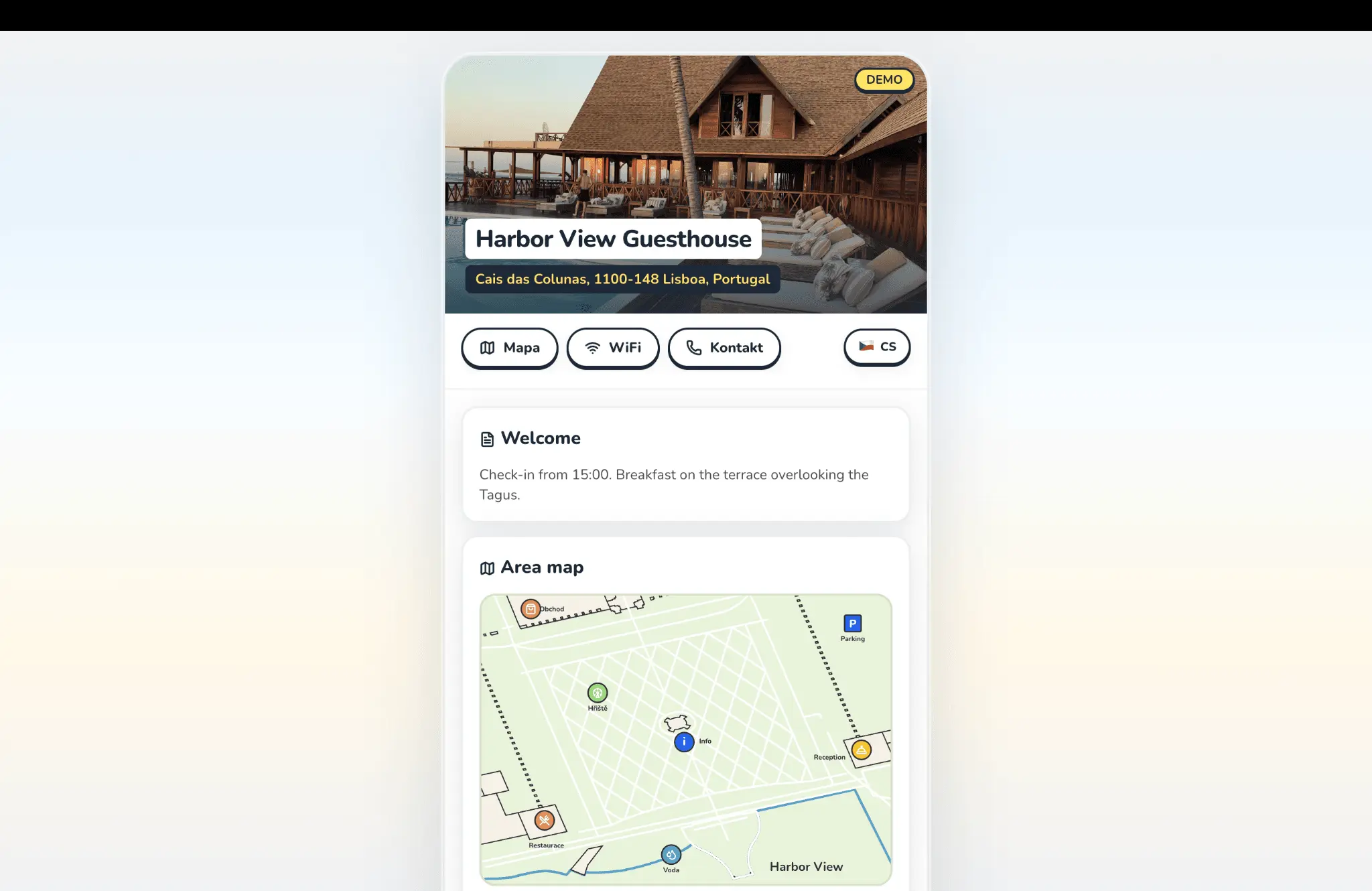 Screenshot 2 of visitorguide.app