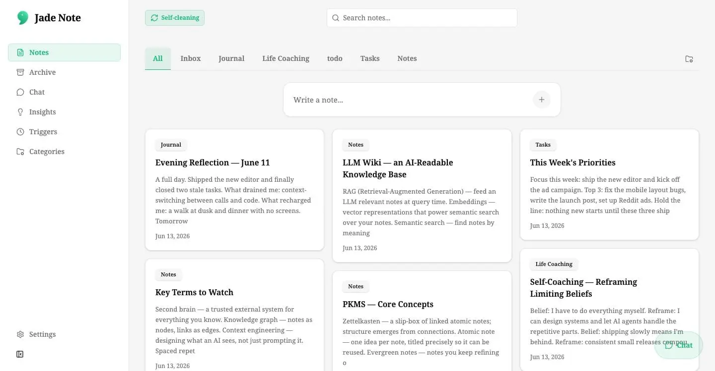 Screenshot 2 of Jade Note