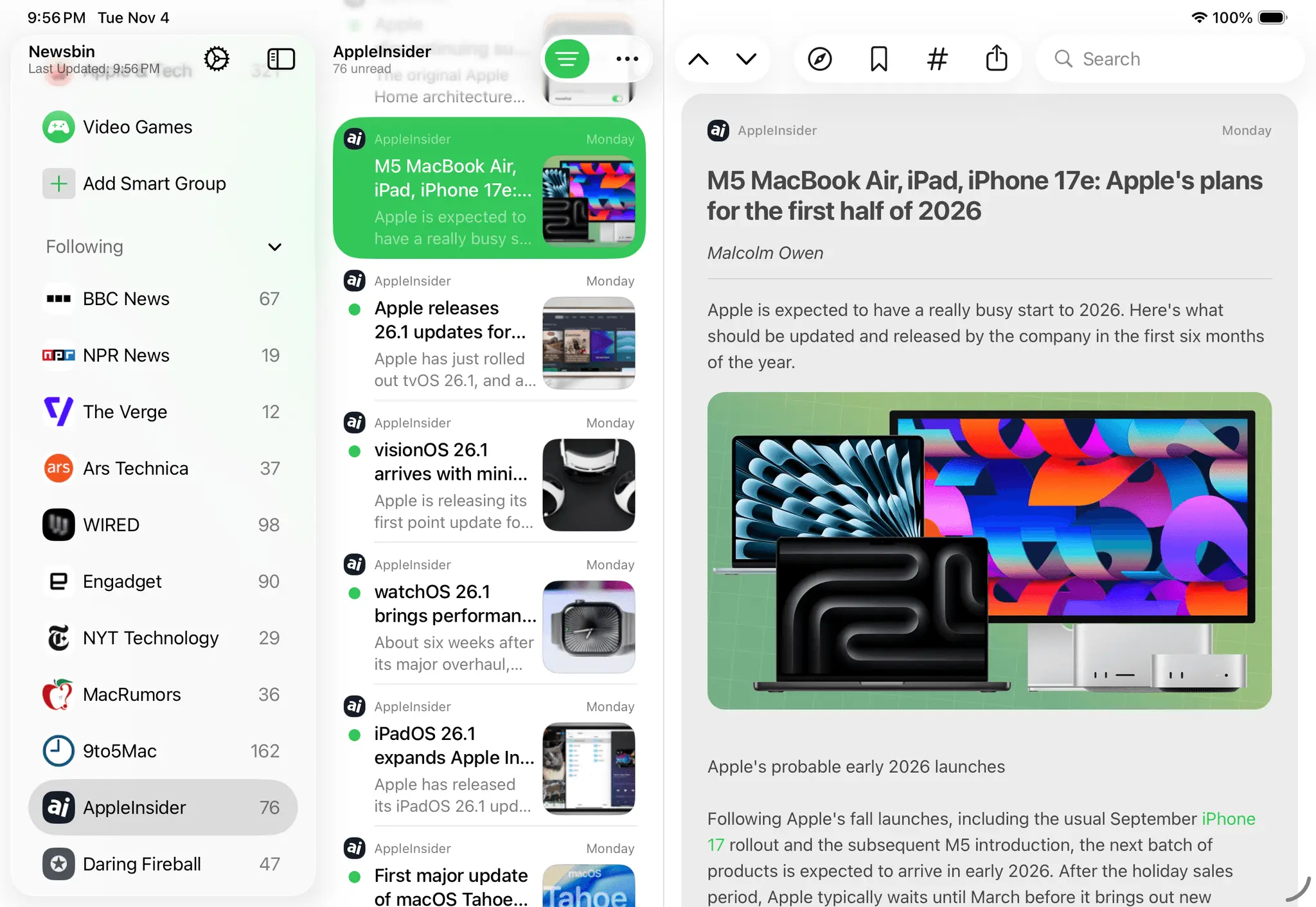 Screenshot 6 of Newsbin