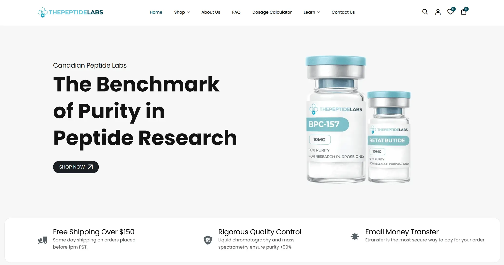 Screenshot 1 of The Peptide Labs