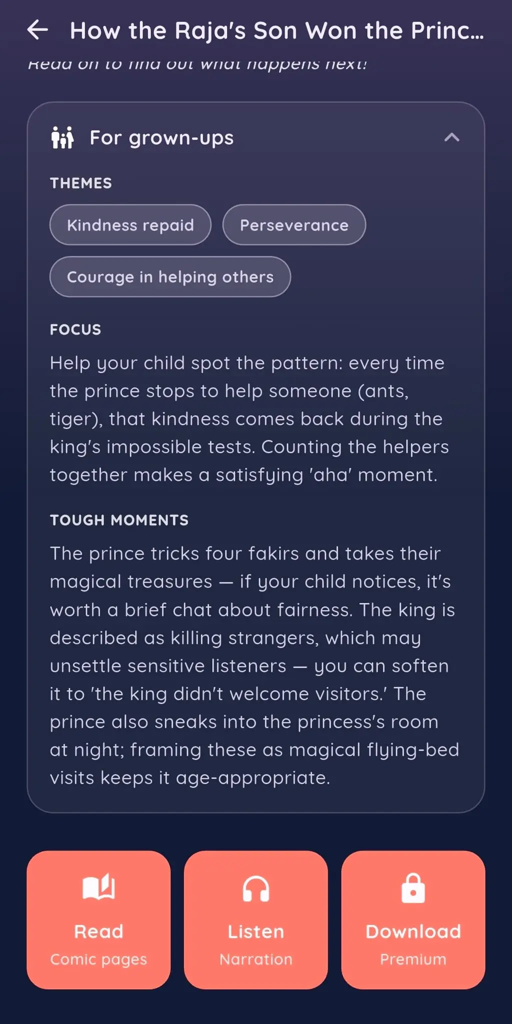 Screenshot 4 of Chukkani Bedtime Stories