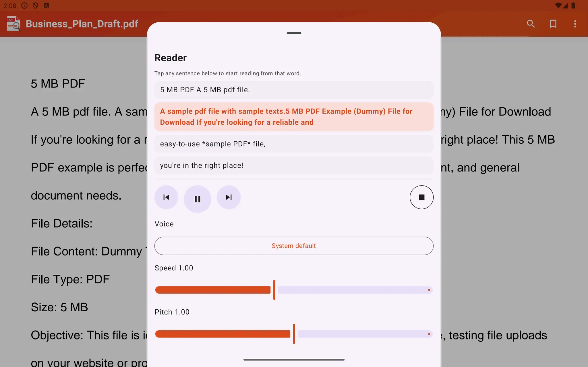 Screenshot 9 of PDF Viewer