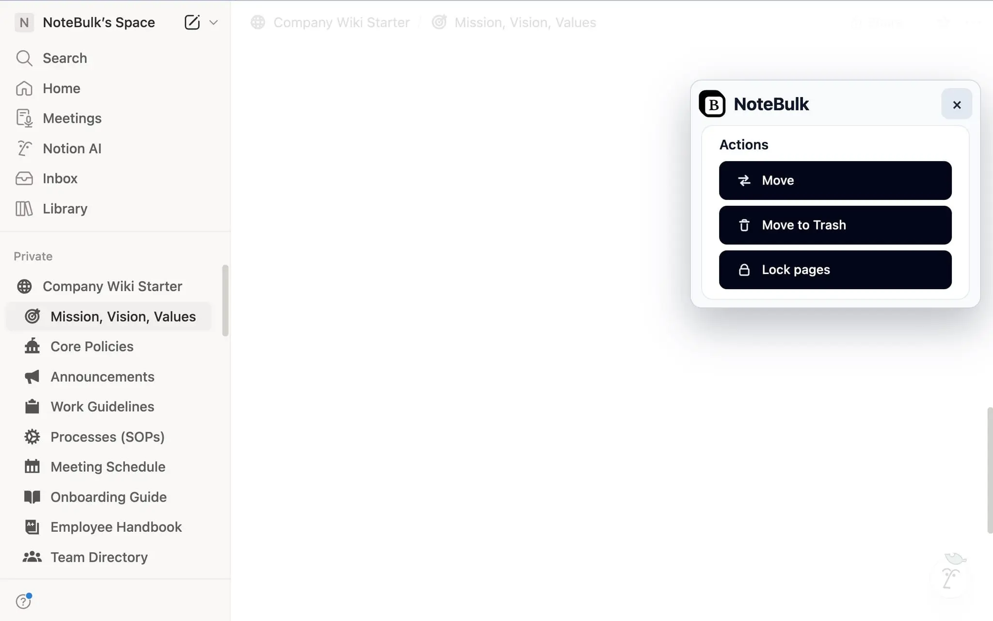Screenshot 1 of NoteBulk