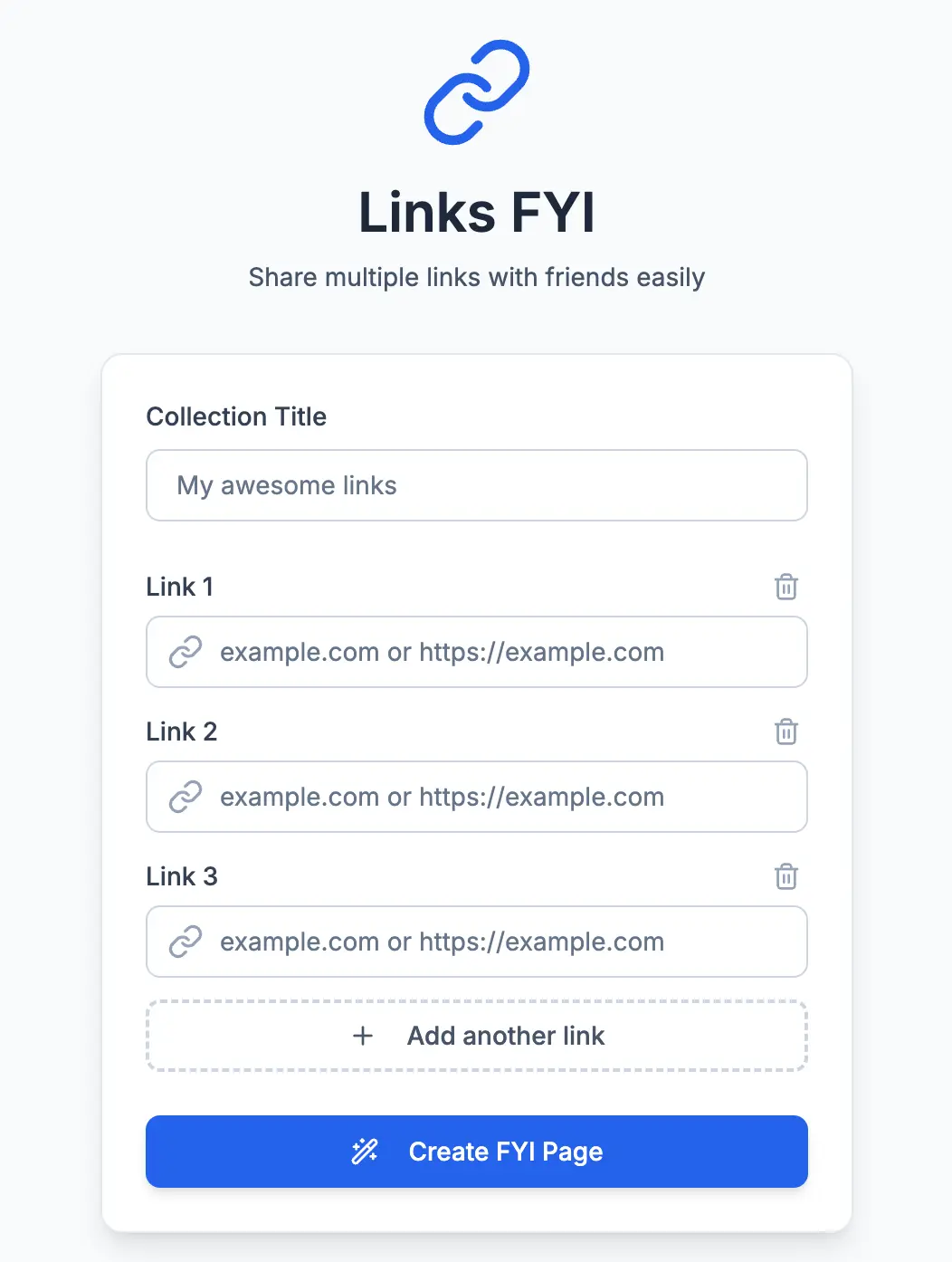 Screenshot 3 of LinksFYI