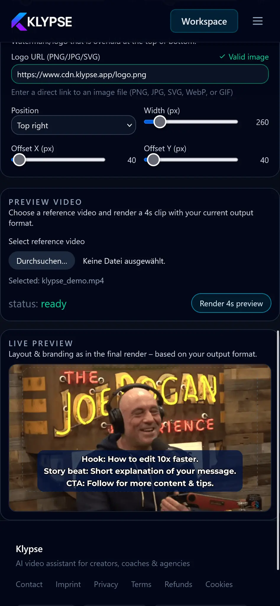 Screenshot 2 of Klypse.app