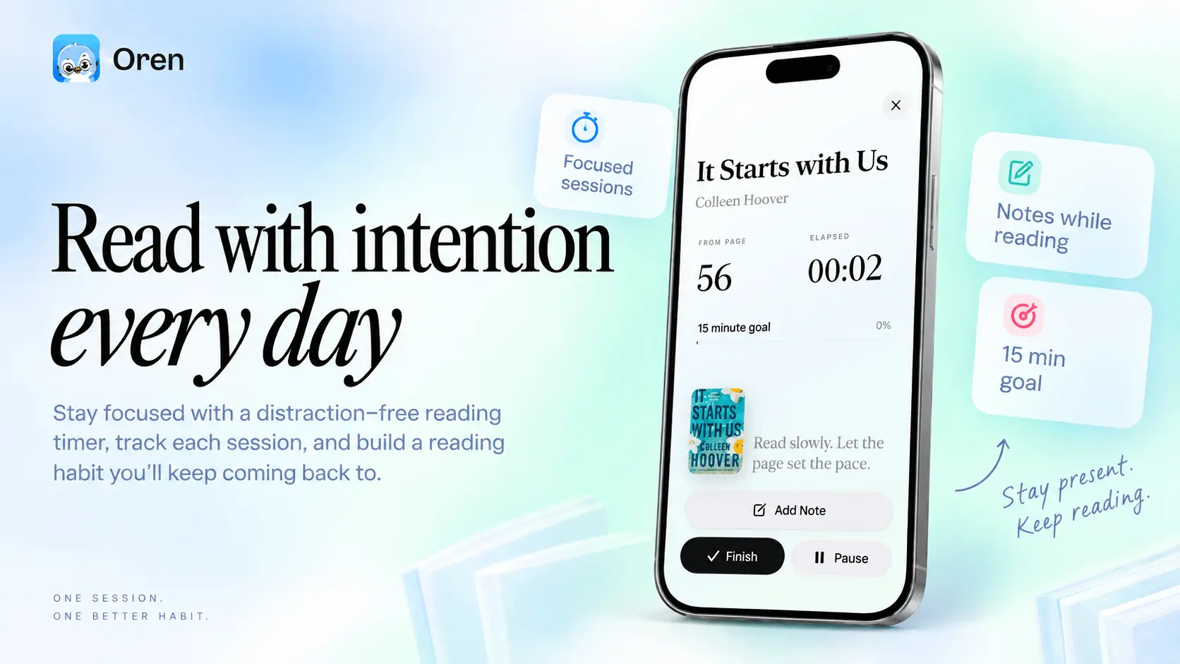 Screenshot 2 of Oren: Book tracker and reading companion