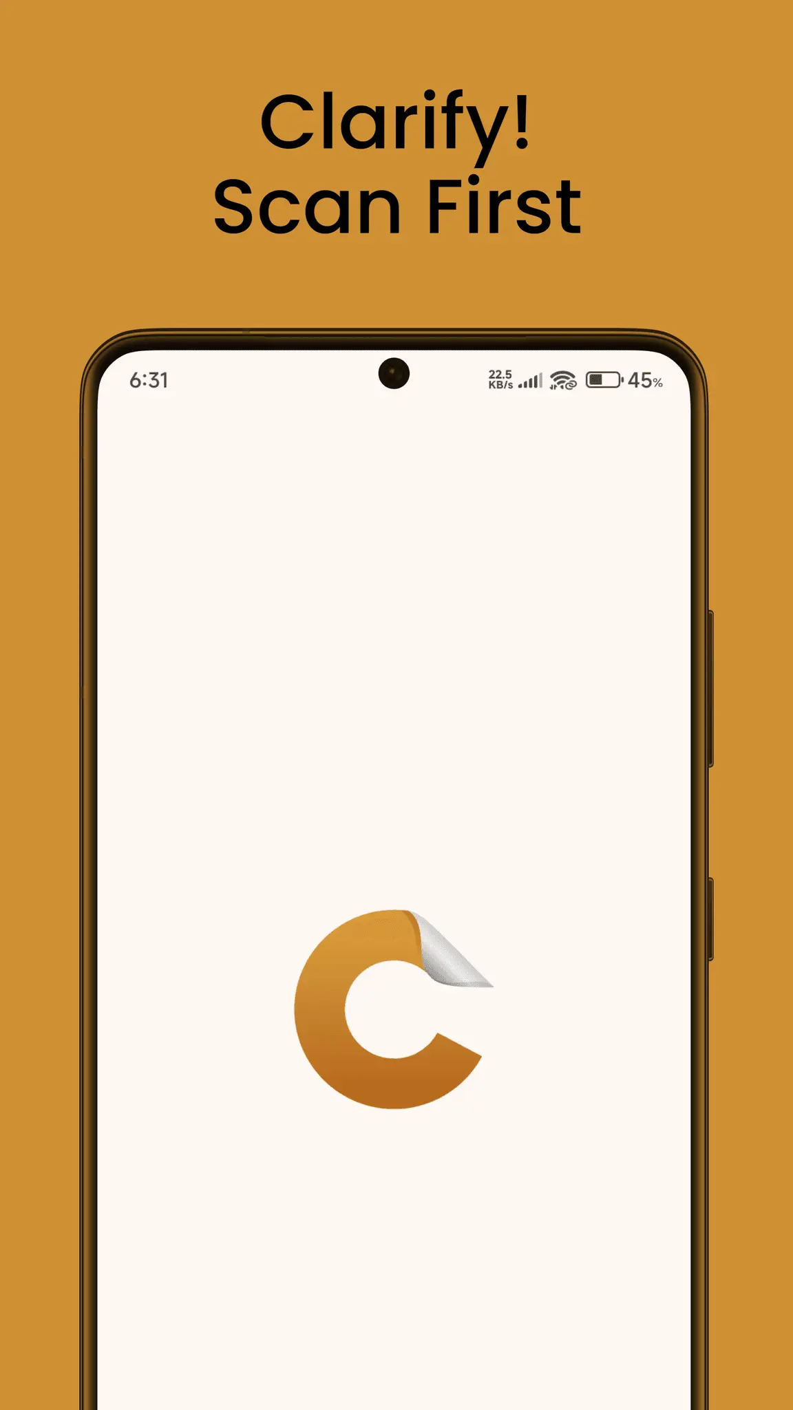 Screenshot 1 of Clarify β Food Label Scanner