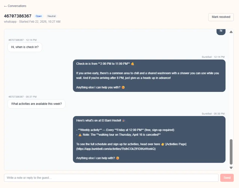Screenshot 2 of BunkBell