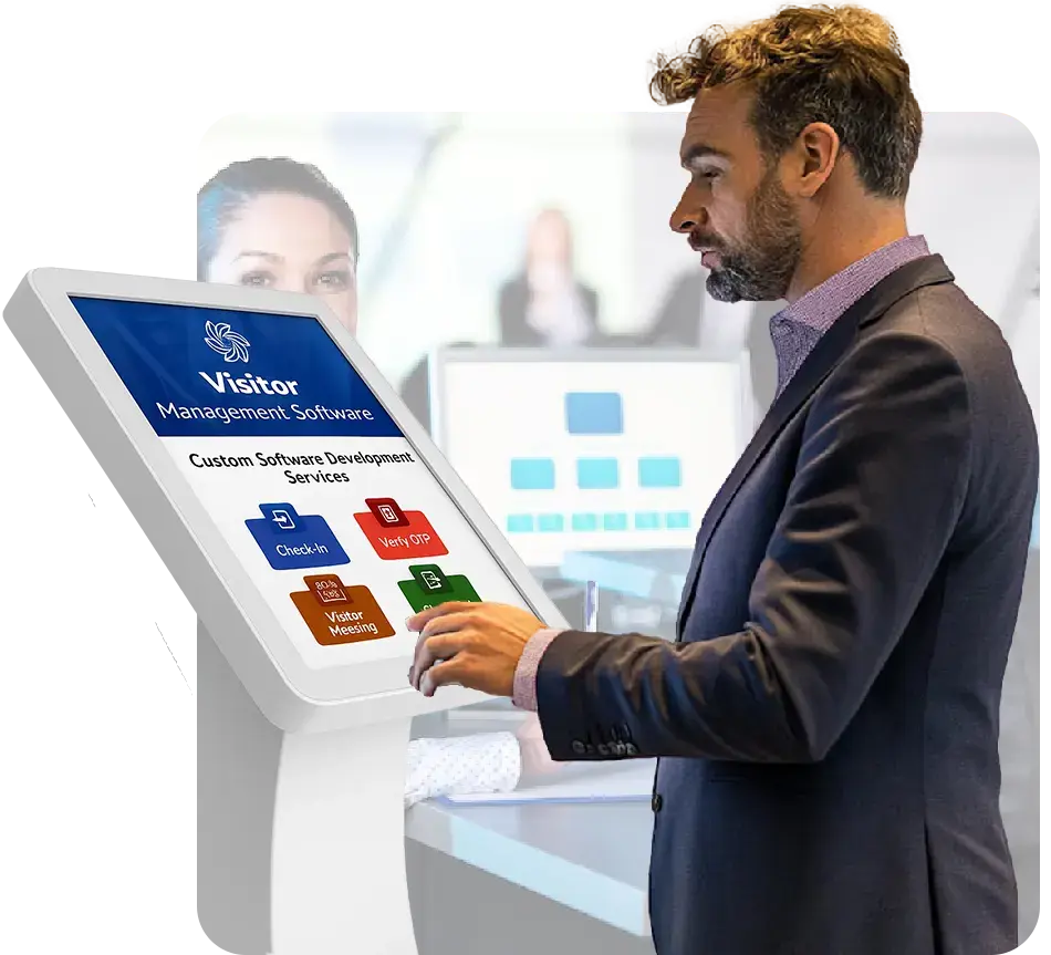Screenshot 1 of Visitor Management Software in India