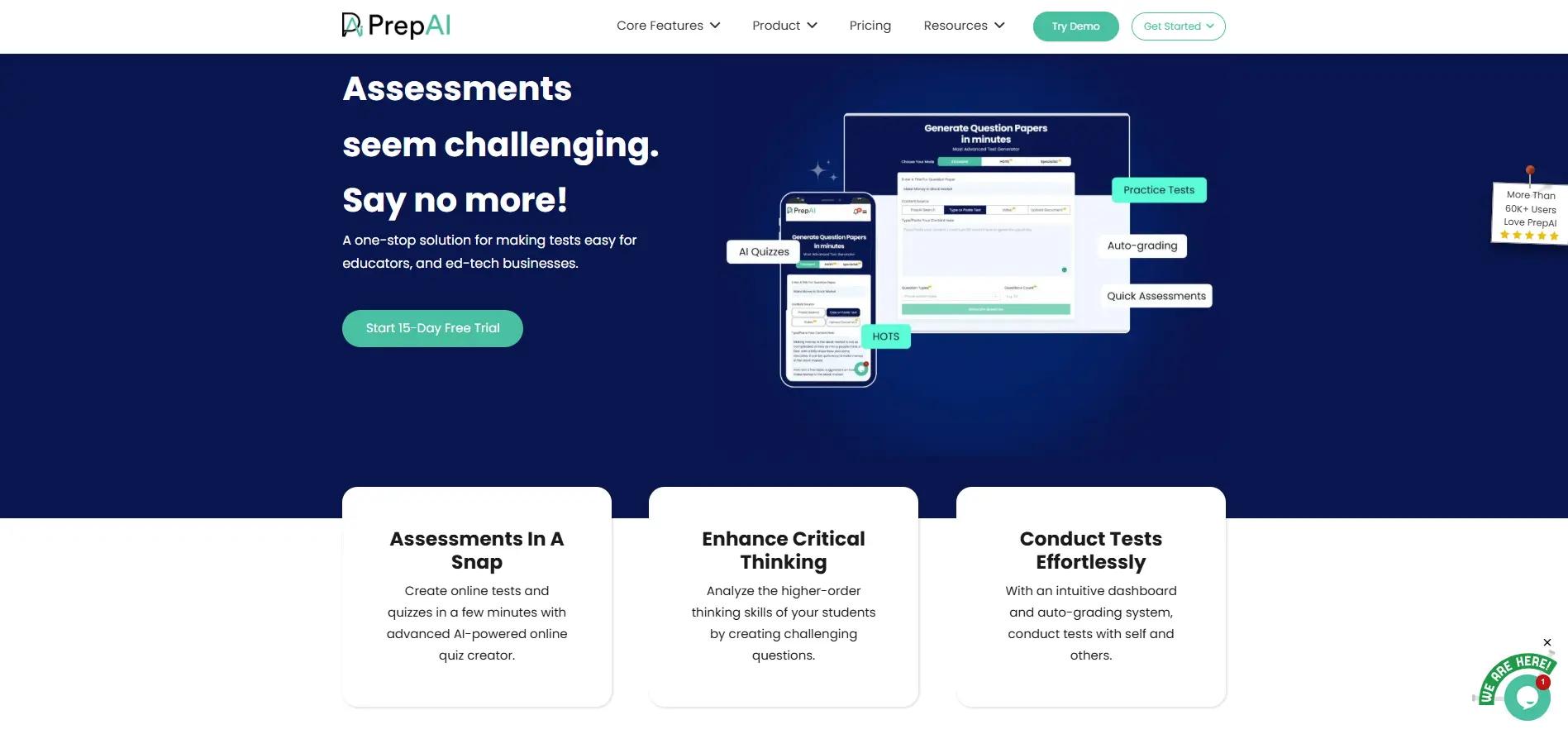 Screenshot 2 of PrepAI