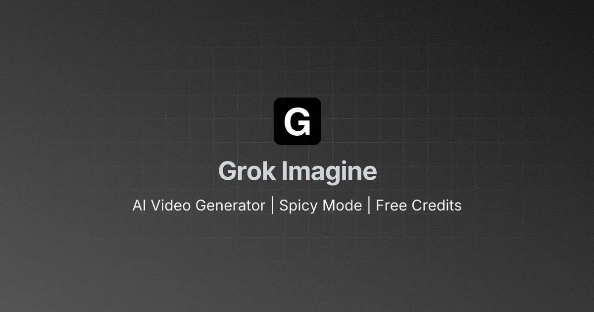 Screenshot 1 of Grok Imagine