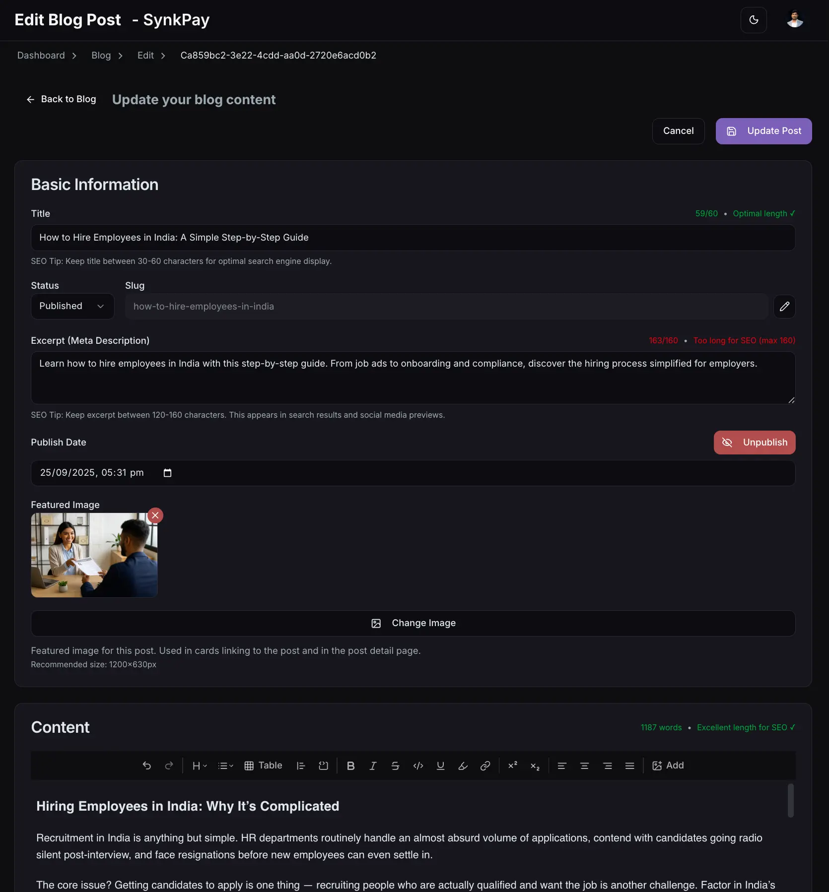 Screenshot 3 of BlogNow.Tech