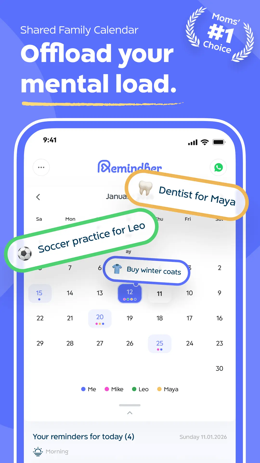 Screenshot 1 of RemindHer