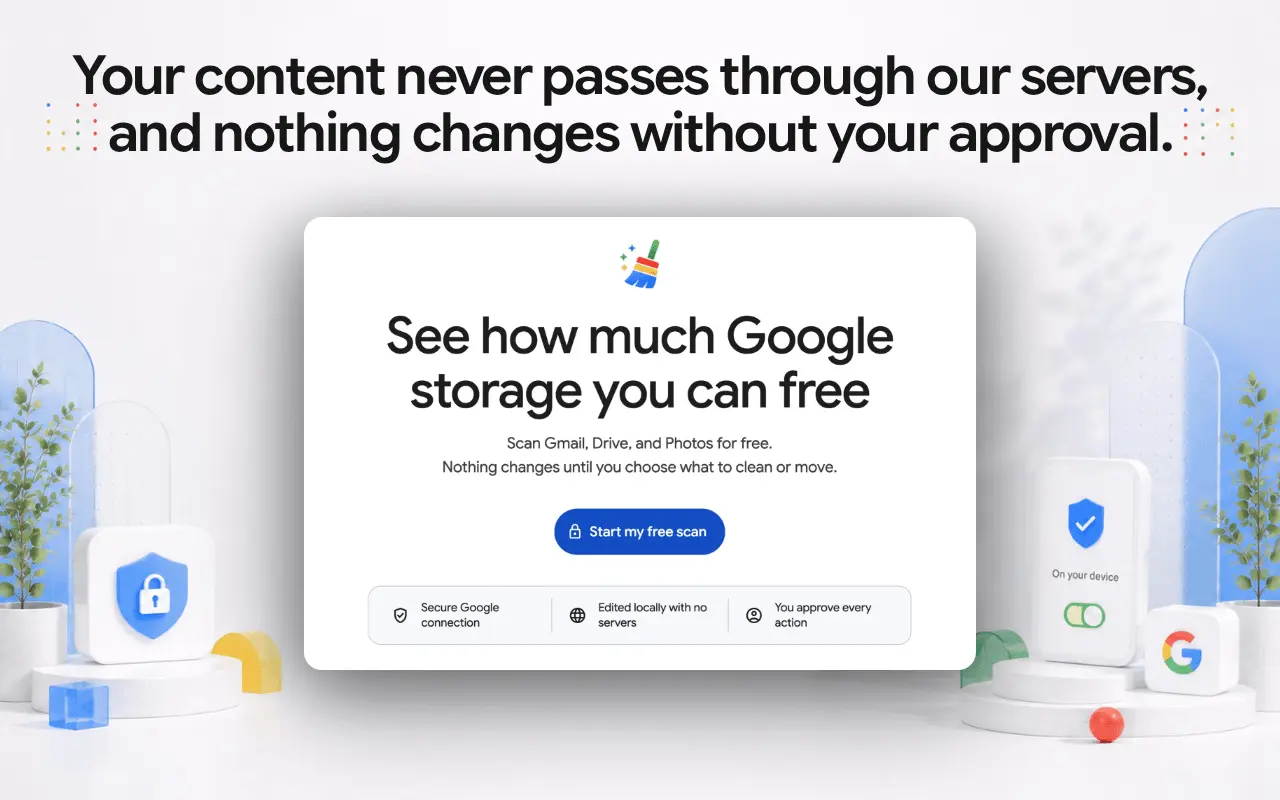 Screenshot 1 of Google Storage Cleaner