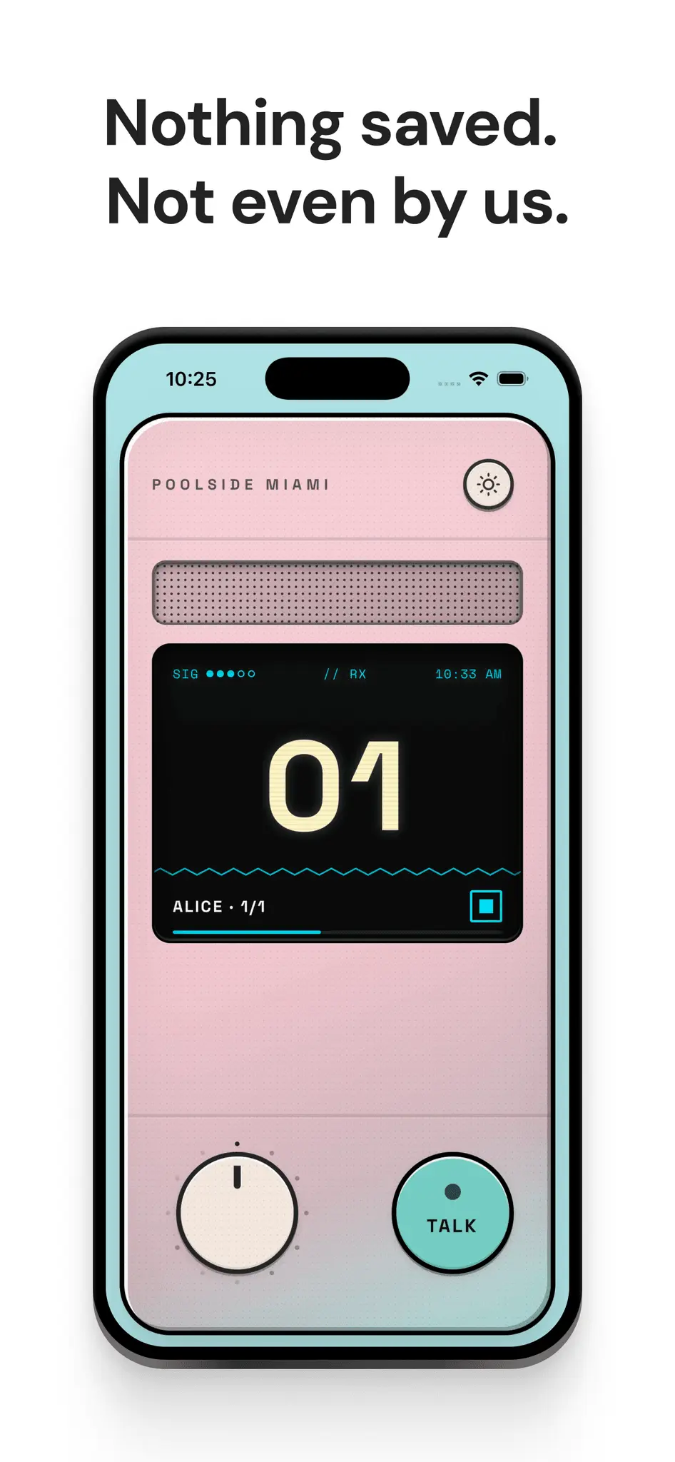Screenshot 5 of COPY: Private Walkie Talkie