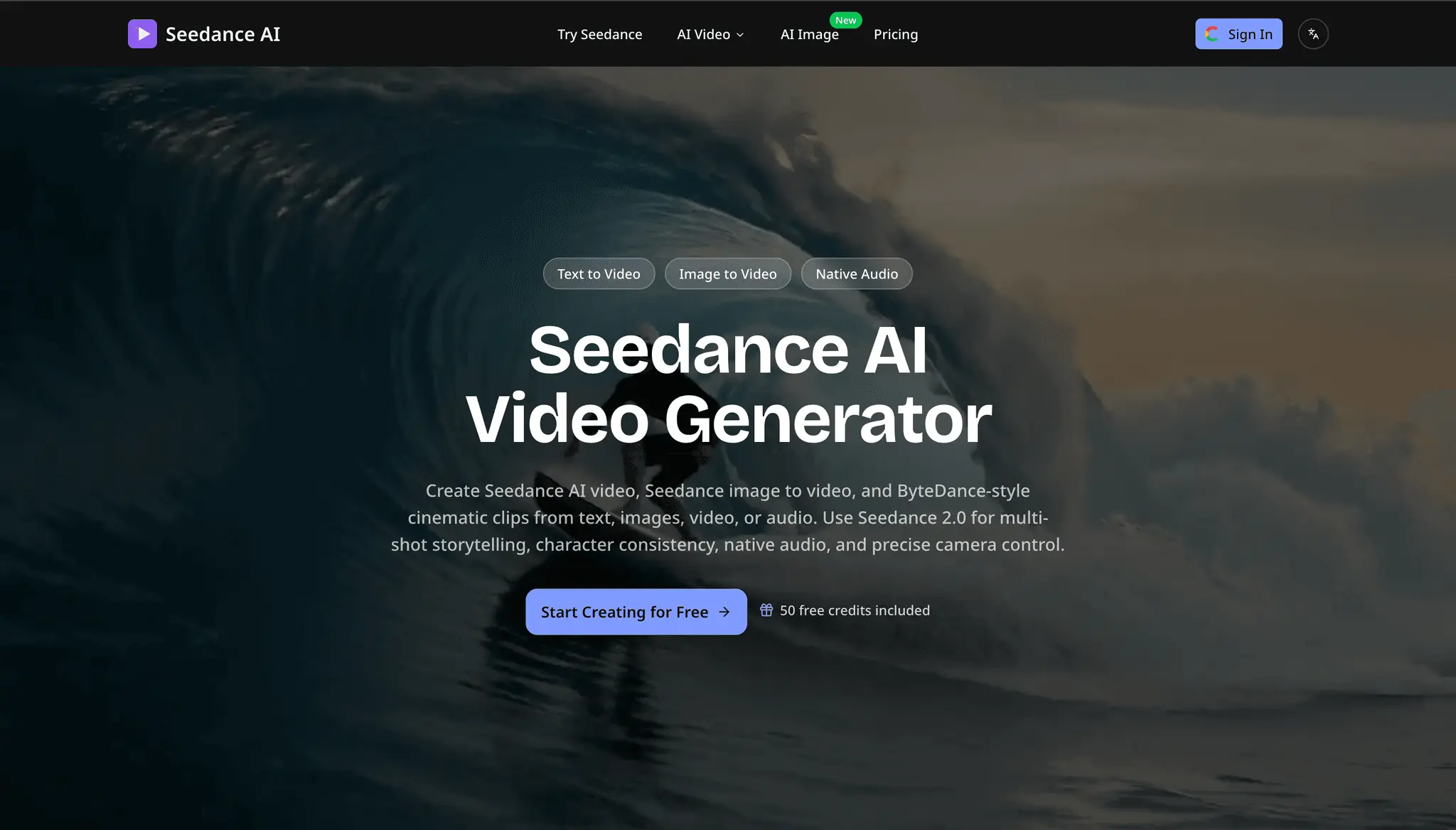 Screenshot 2 of Seedance AI Video Generator