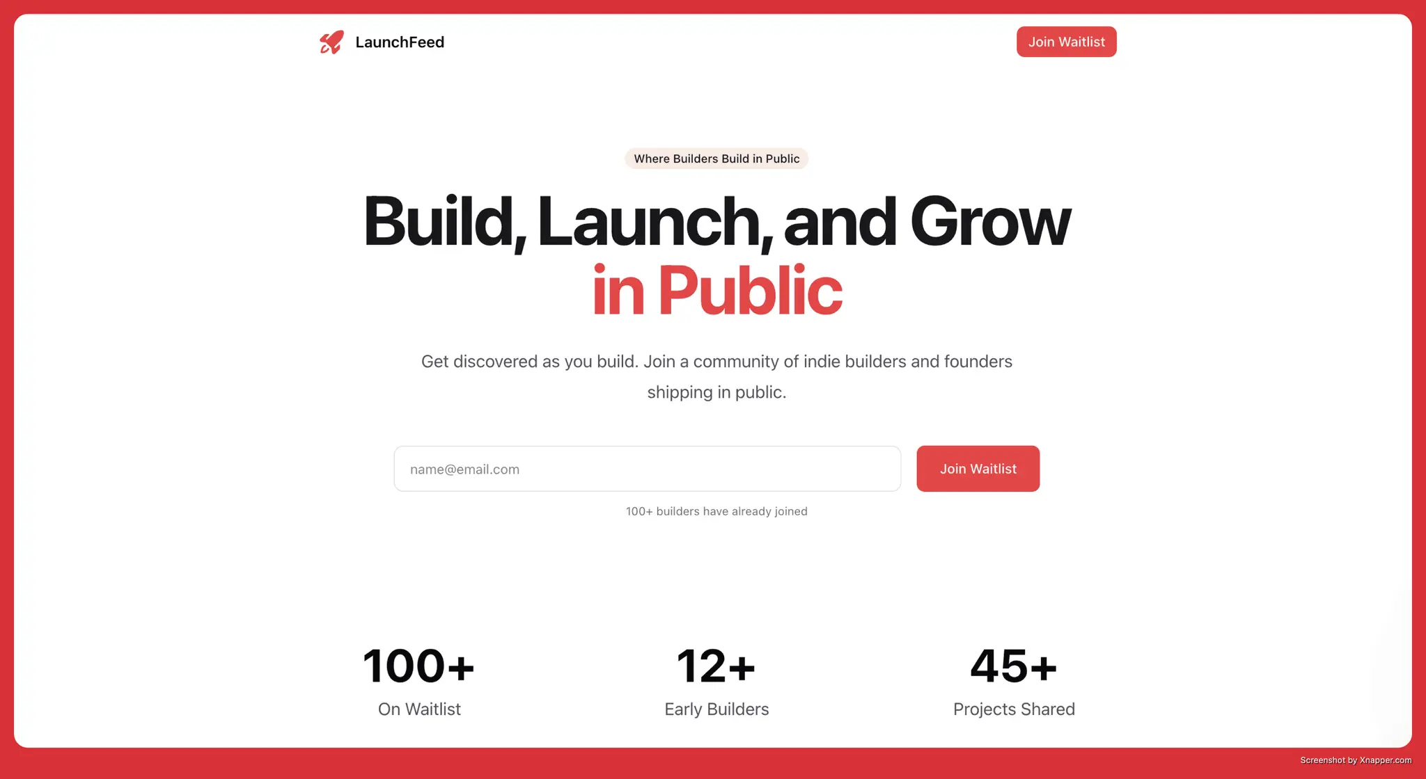 Screenshot 1 of Launch Feed
