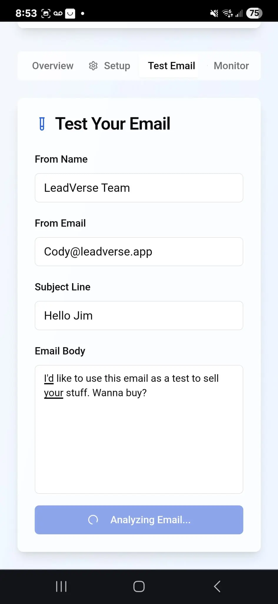 Screenshot 5 of LeadVerse