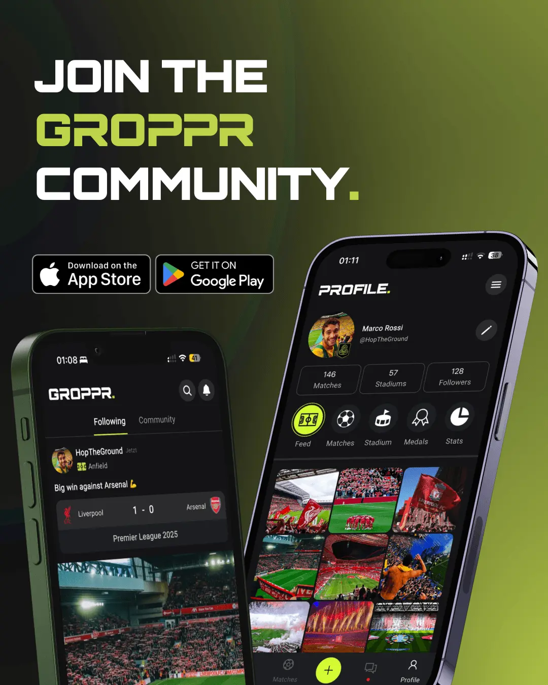 Screenshot 6 of Groppr: Share Football Moments
