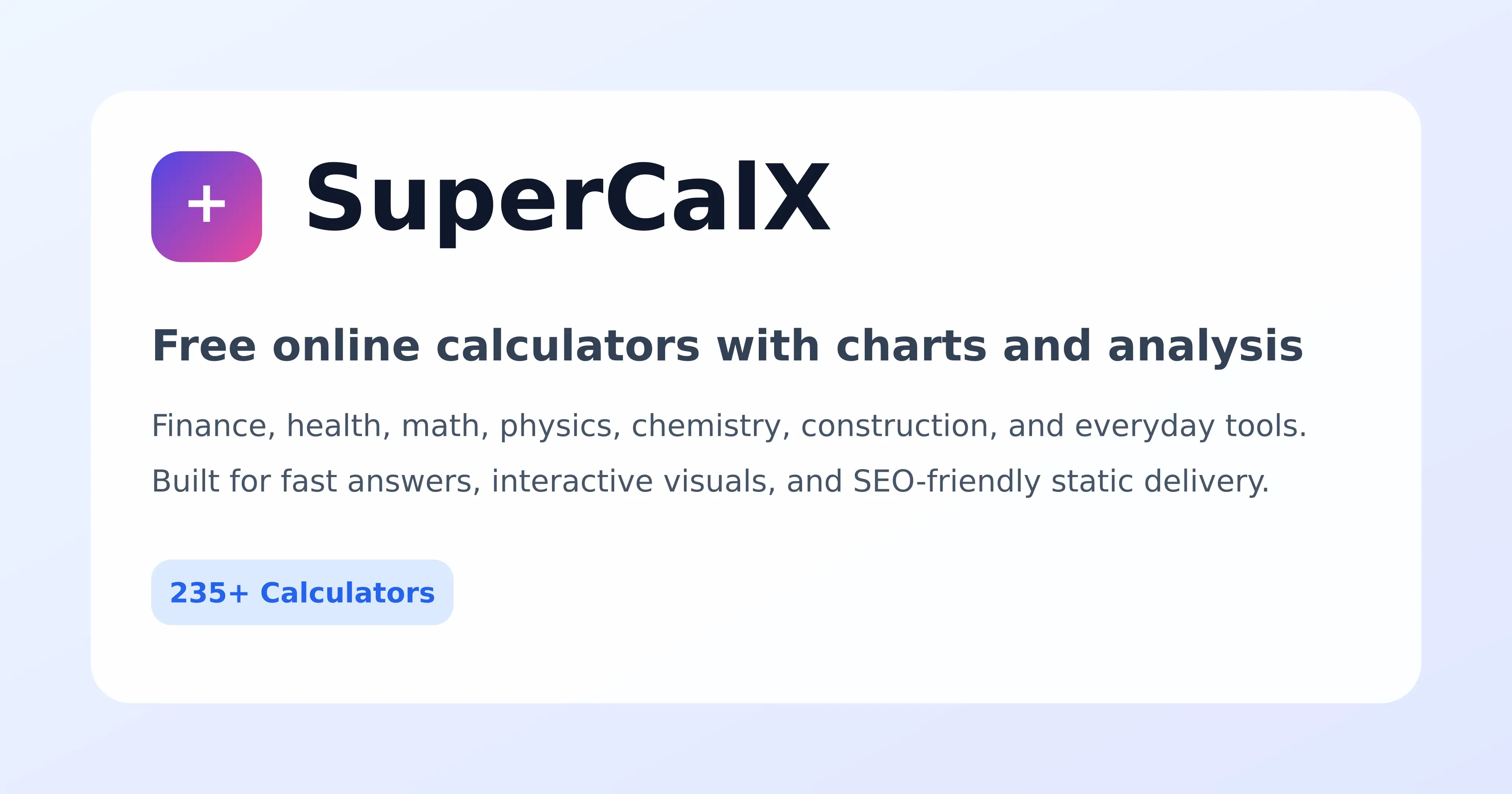 Screenshot 1 of SuperCalX
