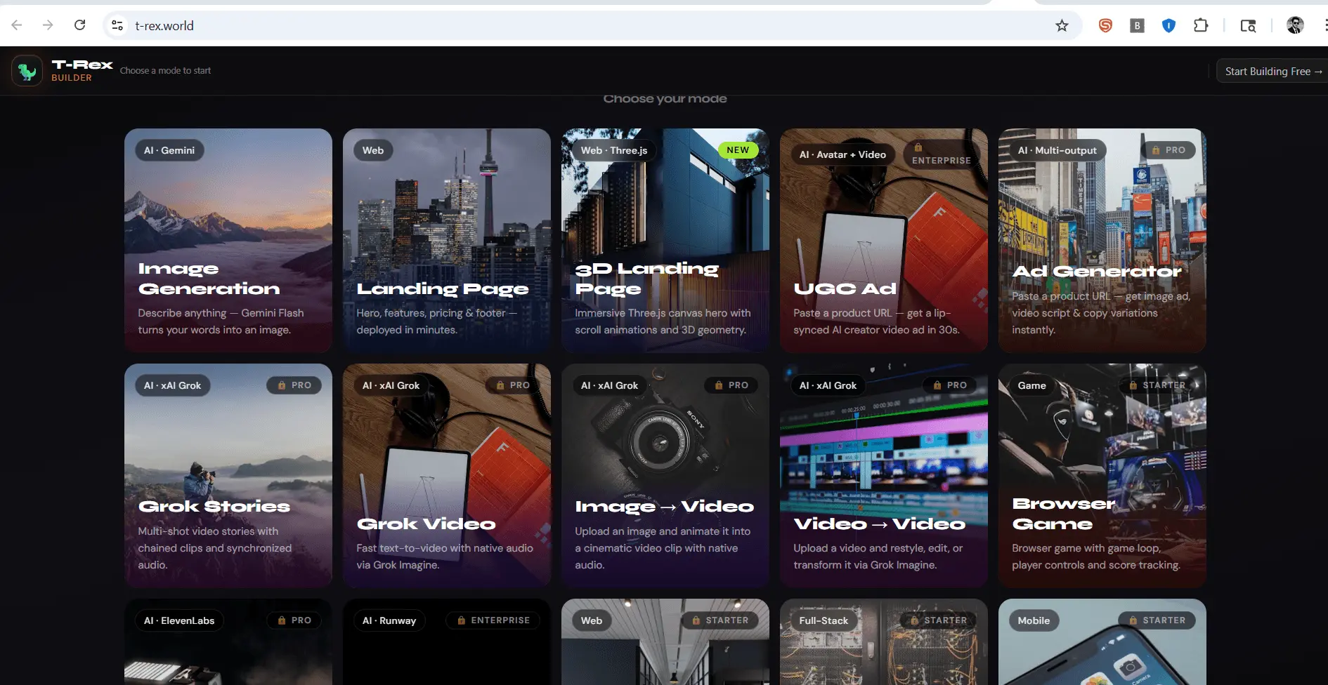 Screenshot 2 of Your Vibe Builder Trex