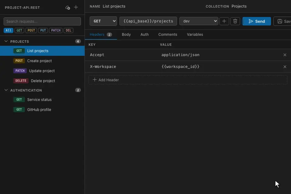 Screenshot 9 of Visual REST Client