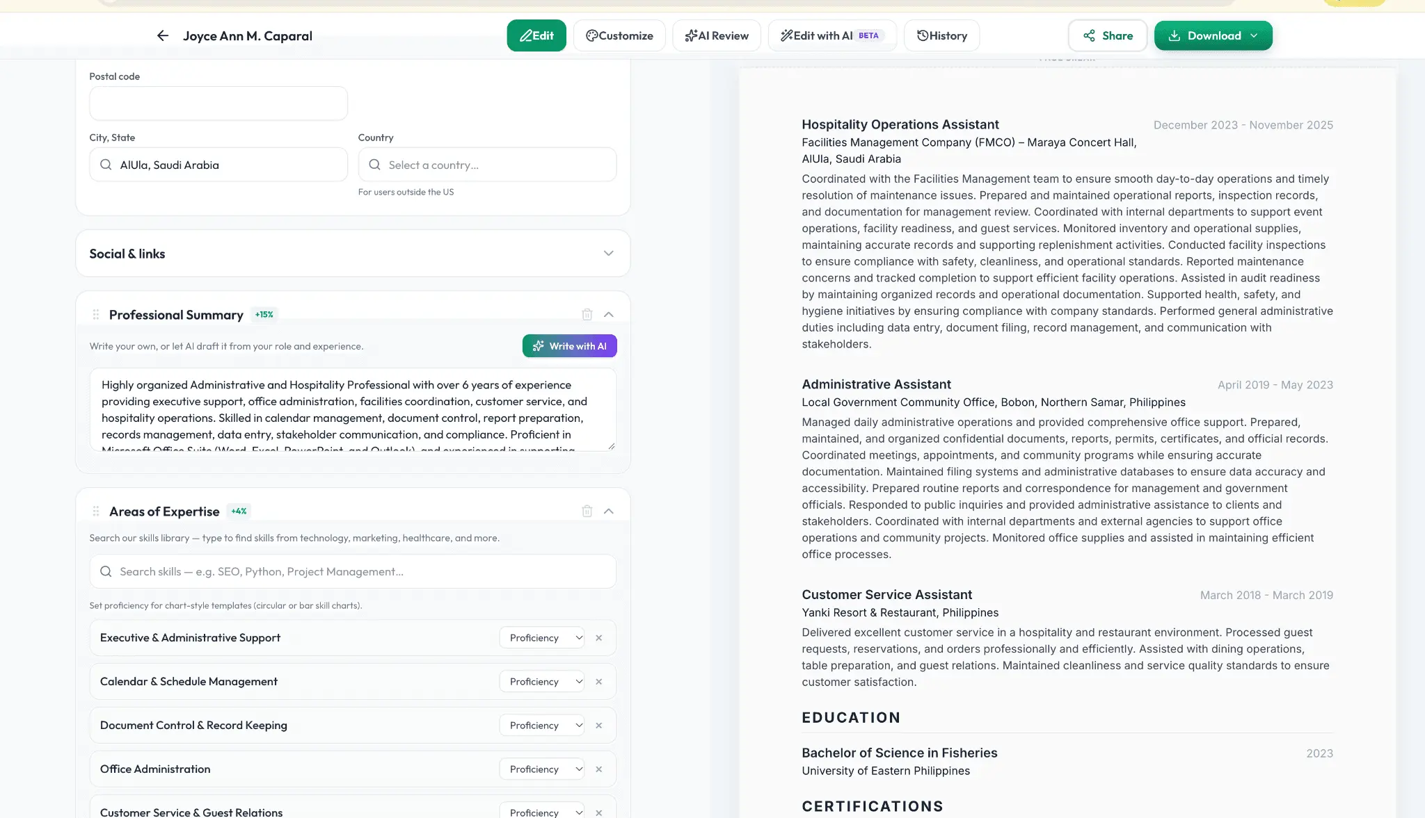 Screenshot 3 of CVeezi