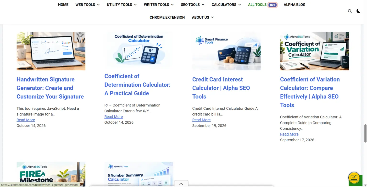 Screenshot 2 of Alpha SEO Tools