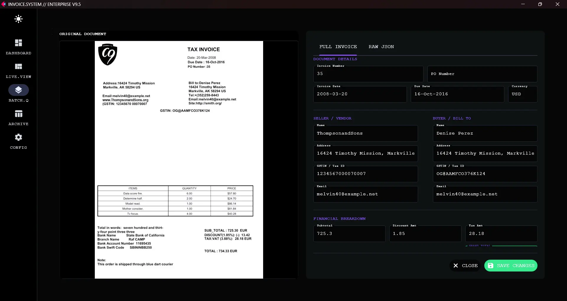 Screenshot 5 of Baraa Invoice System | Enterprise V9.5