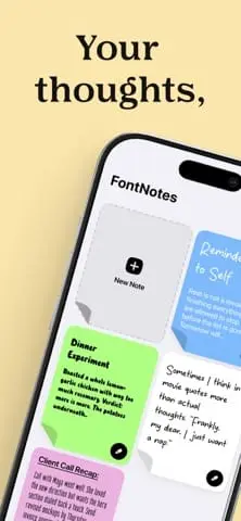 Screenshot 4 of FontNotes
