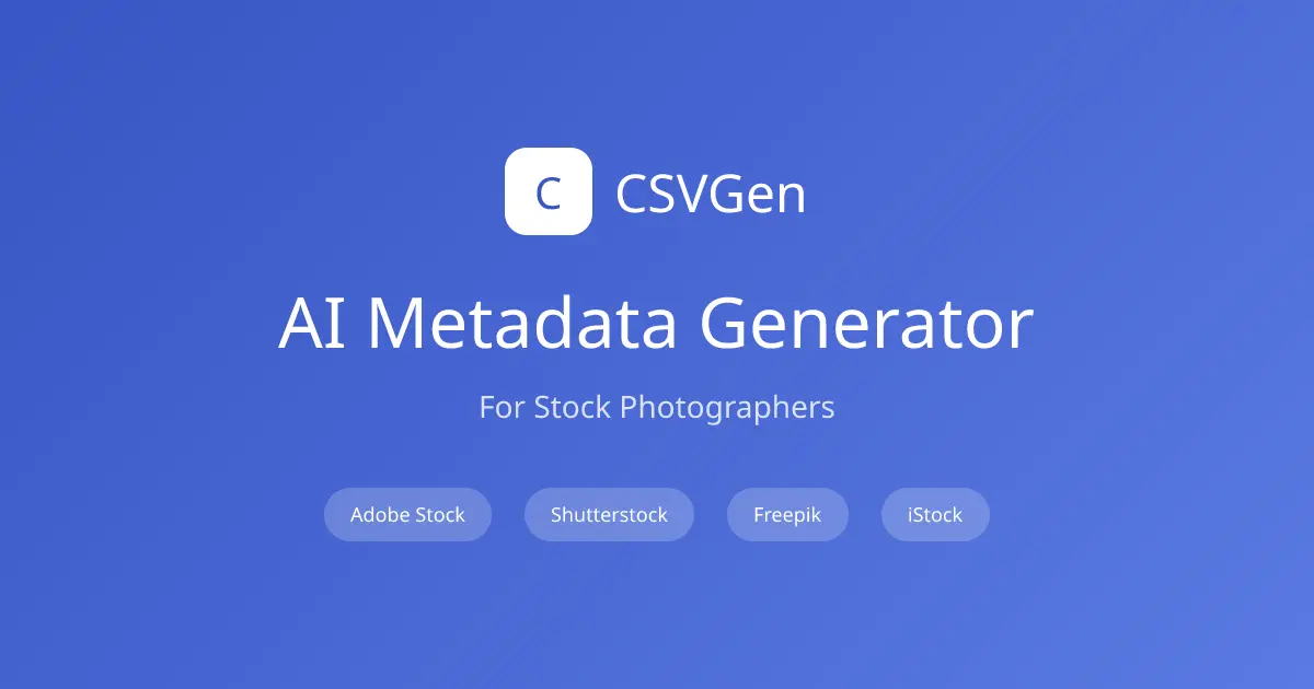 Screenshot 1 of CSVGen