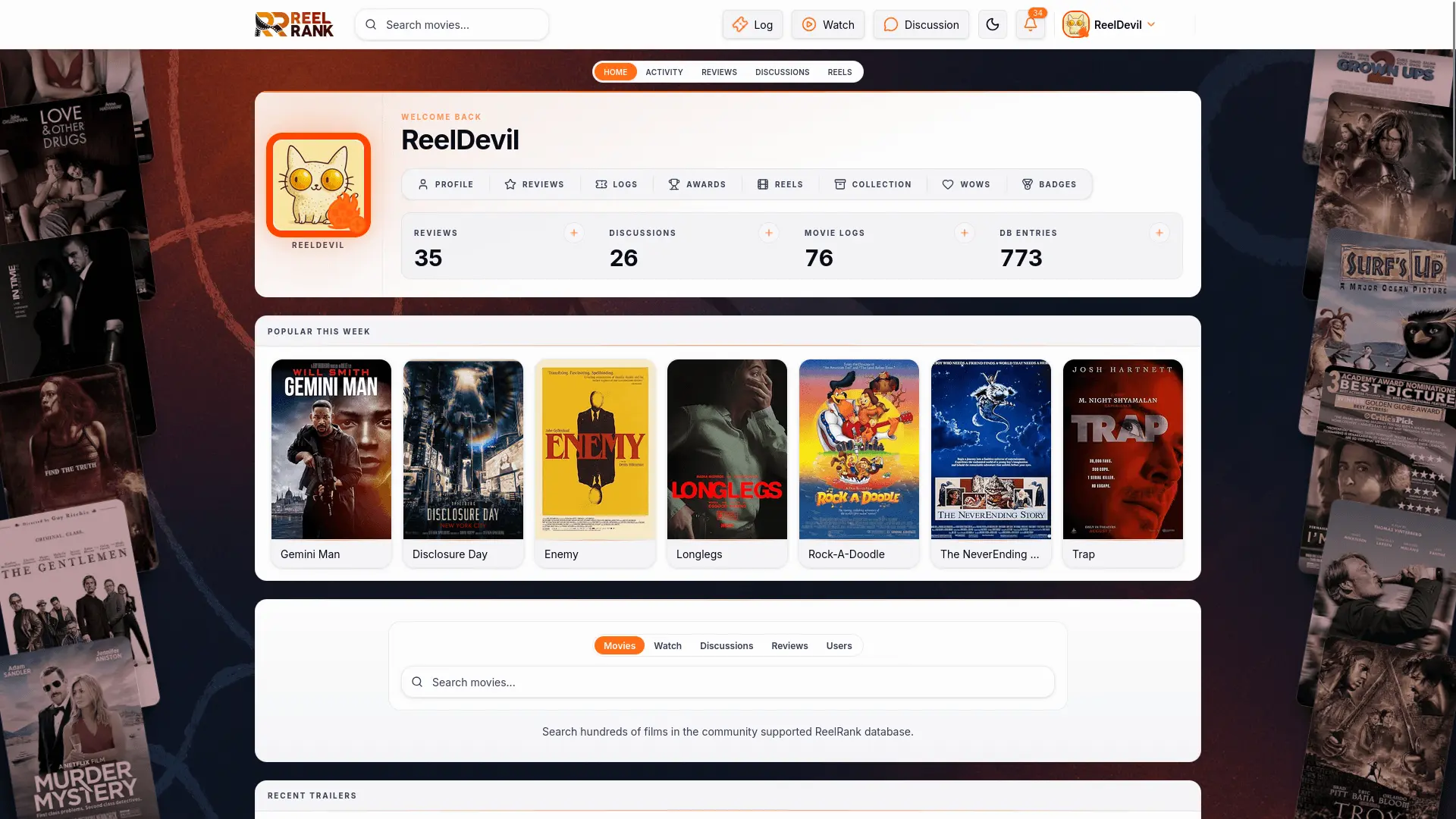 Screenshot 1 of ReelRank