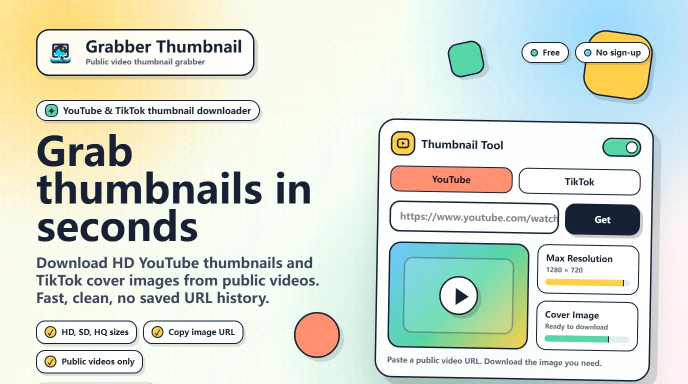 Screenshot 1 of Grabber Thumbnail