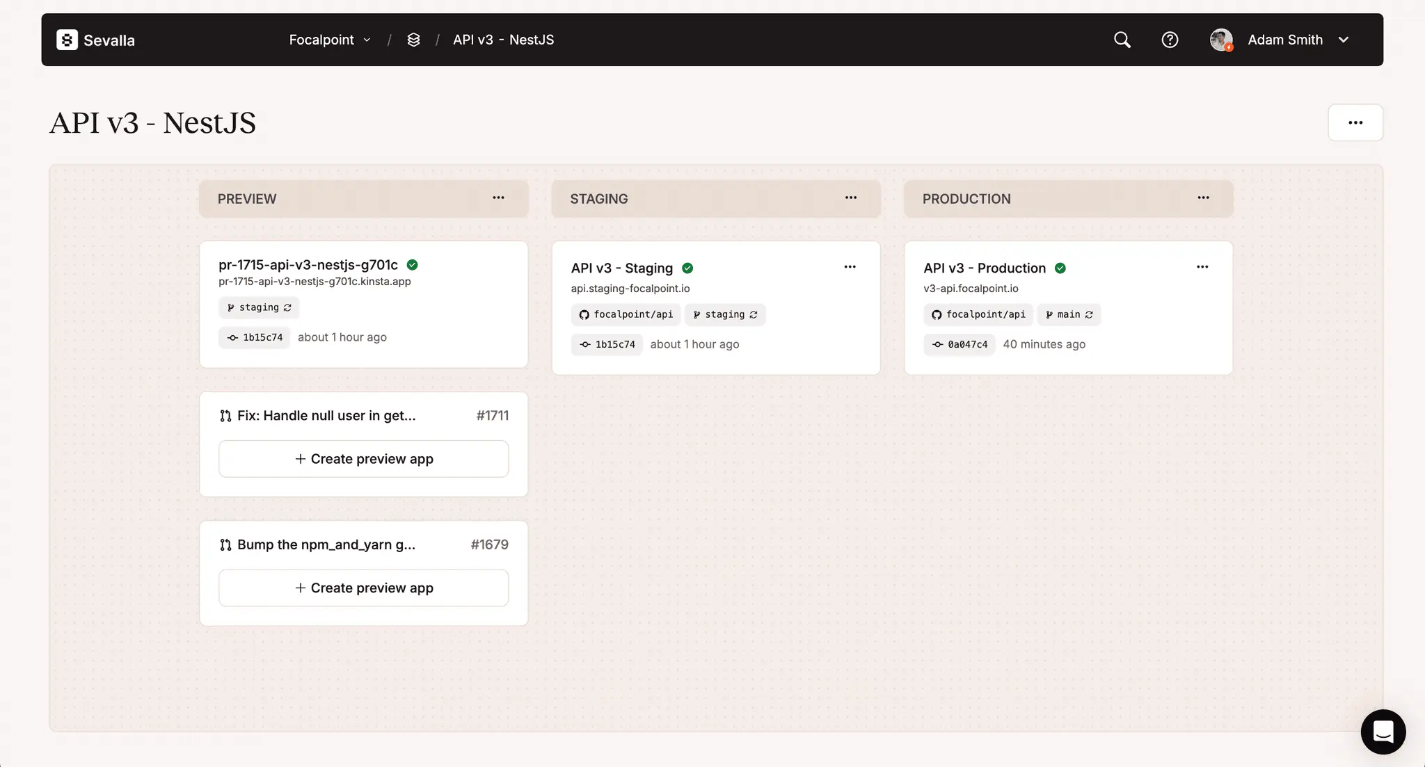 Screenshot 3 of Sevalla