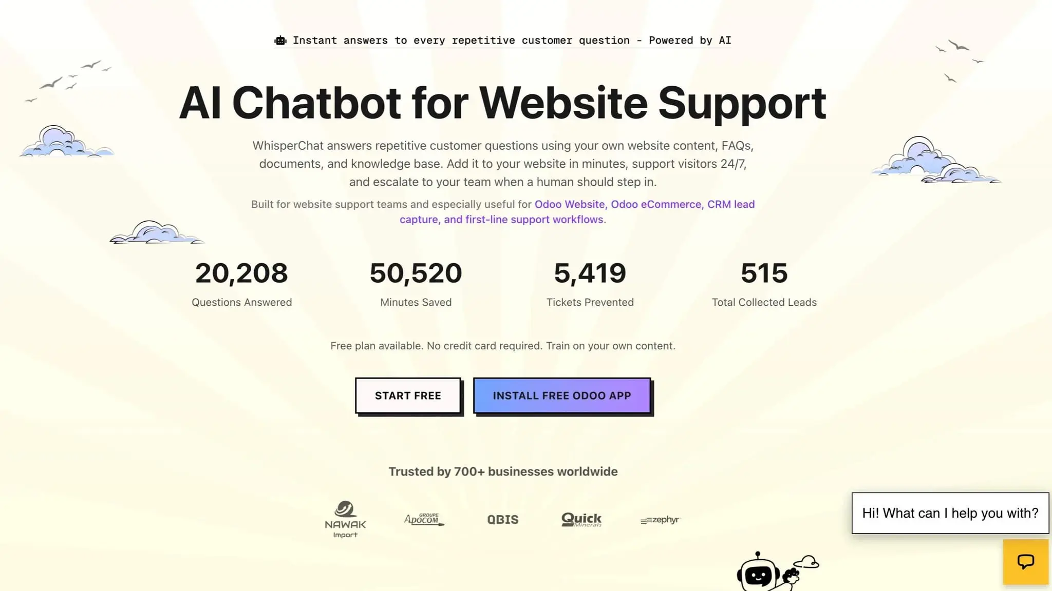 Screenshot 1 of Whisperchat AI