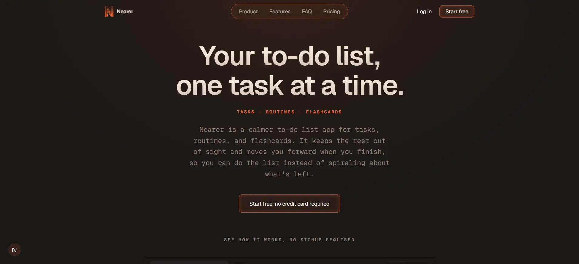 Screenshot 1 of Nearer