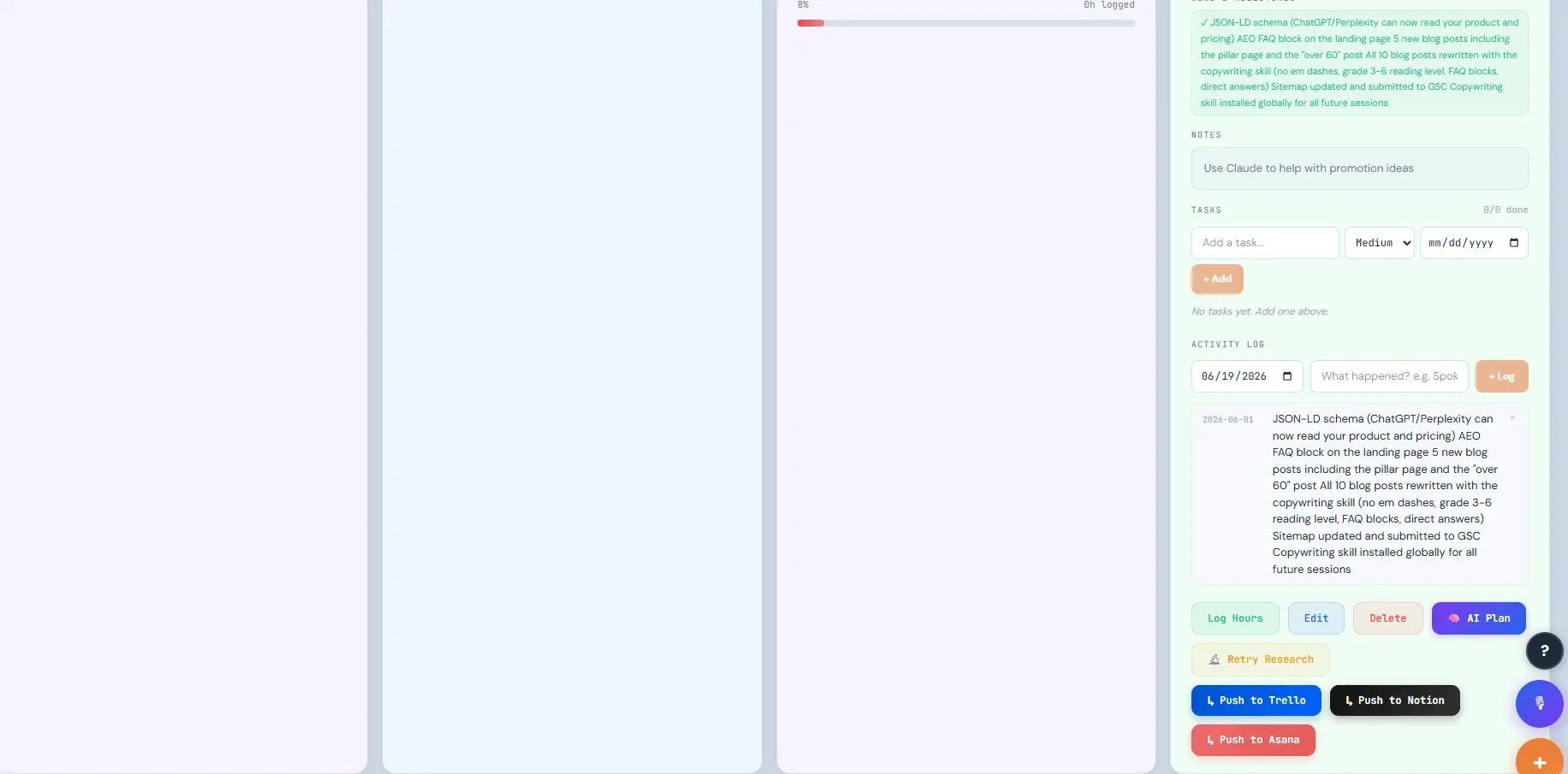 Screenshot 1 of Bizboard Pro